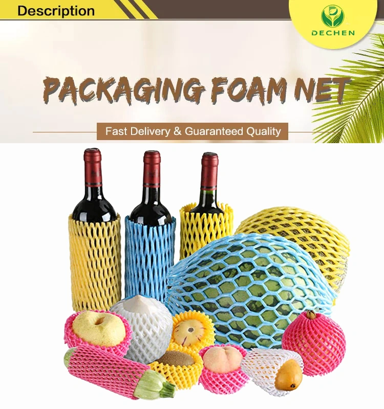 Packing Tubular Net in Polyethylene Black Foam Packaging