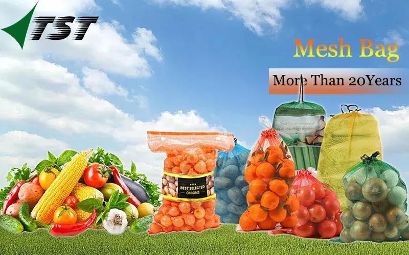 PP Mesh Bag Net for Fruit Packing Tubular Net Fruit Net Bag