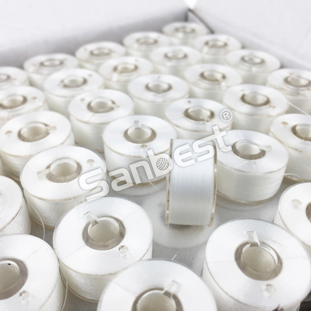 High Tenacity Pre-Wound Bobbins Thread 70d/2 for Embroidery, 